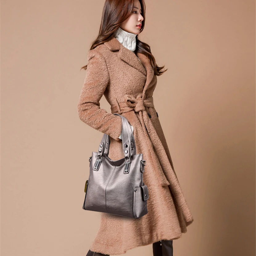 Goedkoop Luxe Merk Vrouwen Lederen Handtassen Mode Dames Handtassen Designer Grote Schouder Crossbody Tassen voor Vrouwen Bolsa Feminina 2019
