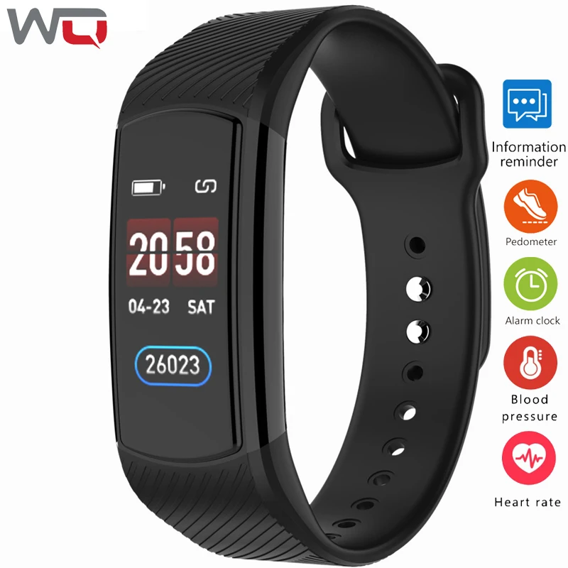 WQ B60 Smart Bracelet Blood Pressure Measurement Heart Rate Fitness