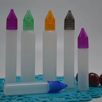 

Hot 3000pcs liquid Empty Bottle 10ml 15ml 30ml 50ml PE Top Cap Dropper Pen Style E-Liquid Dripper Bottle for Refilling Russian