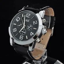 Classique Hommes AUTO Date automatique Montre Mécanique à Remontage automatique Analogique Brun En Cuir homme montre