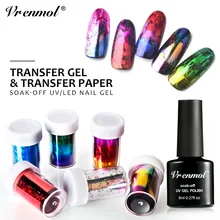 Vrenmol металлическая цветная Звездная бумага стикер для дизайна ногтей 3D Блеск DIY Профессиональный набор для ногтей