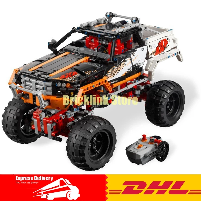 

LEPIN Technic Series 20014 1386Pcs 4X4 Crawler Vehicles Model Building Kit Blocks Bricks Toys Gift for children With 9398