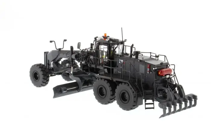 Редкая литая игрушка модель DM 1:50 Caterpillar Cat 18 м3 грейдер для двигателя Инженерная