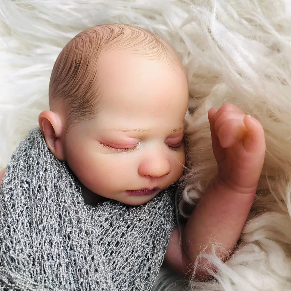 Уникальный бутик 25 см Силиконовые Детские куклы Reborn мини реалистичные Bebe menina Kid