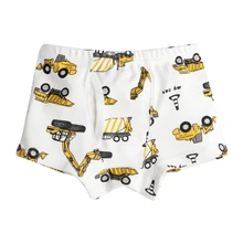 Нижнее белье для мальчиков, 3 предмета, Детские хлопковые трусы с рисунками животных, трусы-боксеры, шорты, детские штаны для малышей