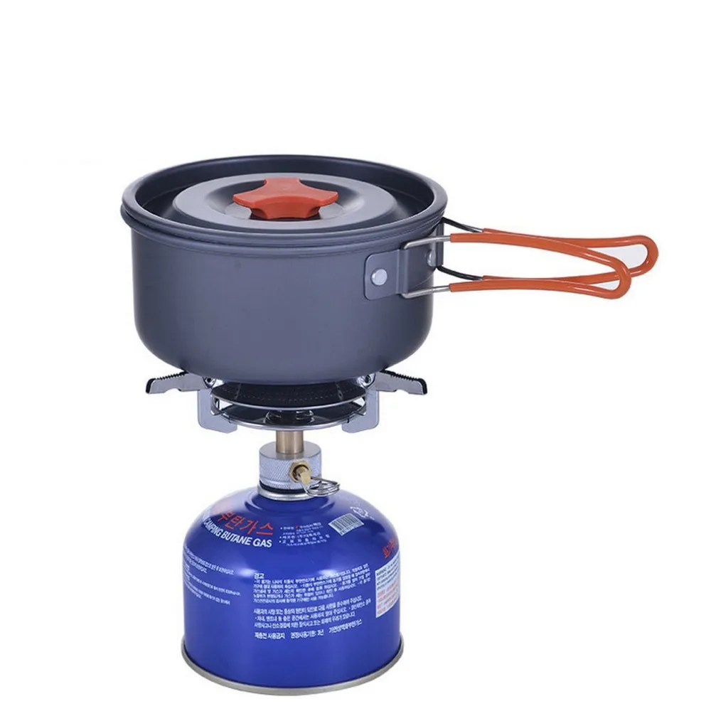 camping tableware picnic set travel tableware outdoor cooking set camping cookware hiking utenils cutlery for 2-3 persons