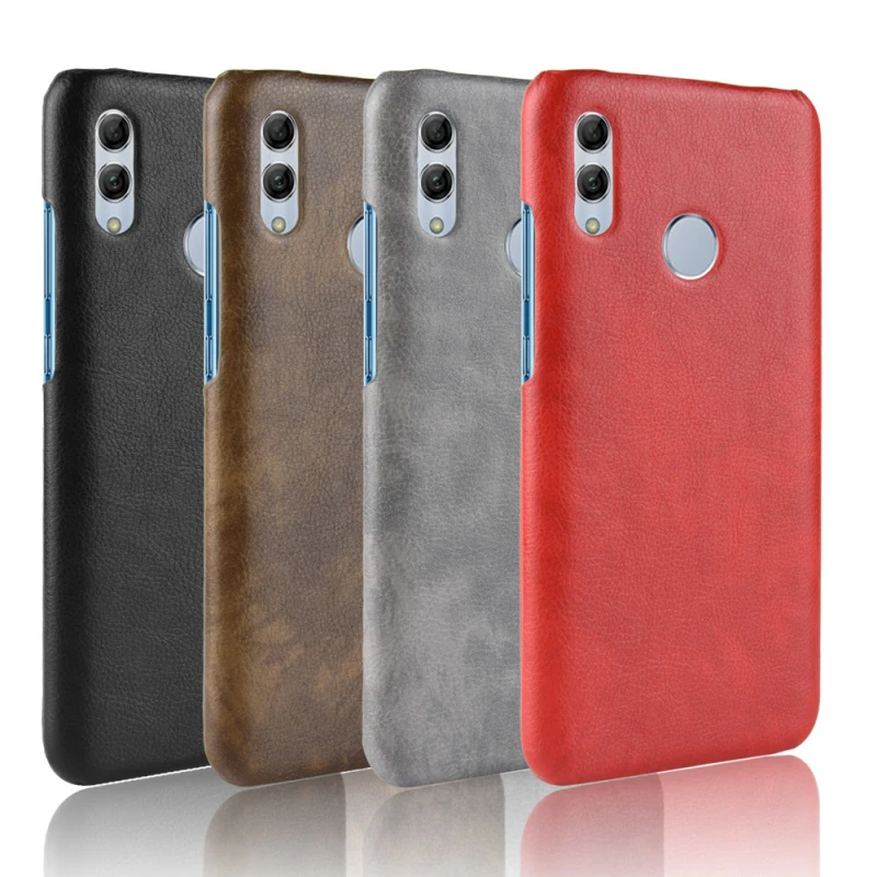 Huawei Honor 10 lite Litchi pattern PU leather+PC hard case