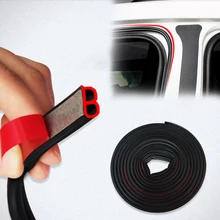 Авто-Стайлинг автомобиля 4/5/10/16 м B Тип автомобиля этиленового пропилен-каучука звук изоляционный уплотнитель кромки Шум изоляционная лента для автомобильных дверей