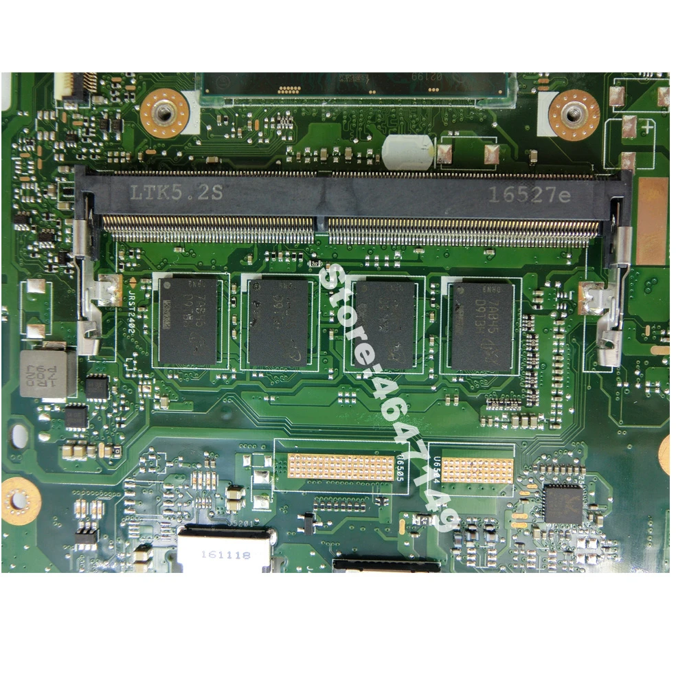 X556UQK i5-7200CPU GT940MX 2G 8GB RAM placa base REV 3,1 para ASUS X556UV X556U X556UQK K556UQ X556UQ placa base de computadora portátil prueba OK X556UQK i5-7200CPU GT940MX 2G 8GB RAM placa base REV 3,1 para ASUS X556UV X556U X556UQK K556UQ X556UQ placa base de computadora portátil prueba OK