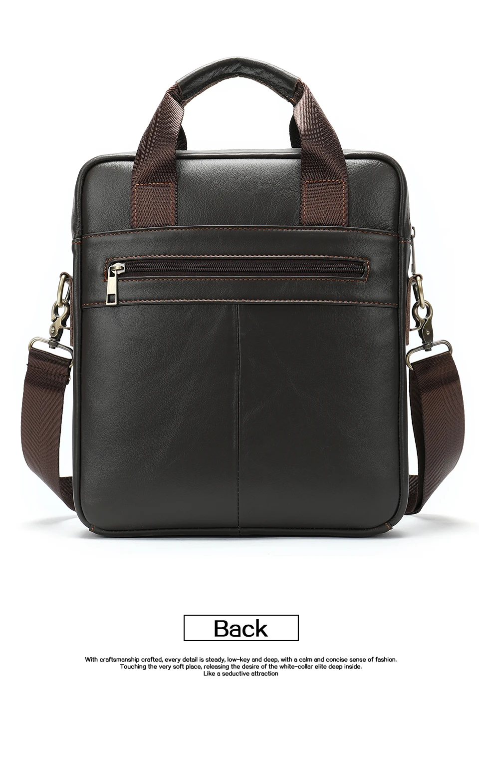 Men 's Bag Genuine Leather Shoulder Crossbody Bags for Men Handbags Flap Large Capacity Vintage Male Bag for Ipad phone 11