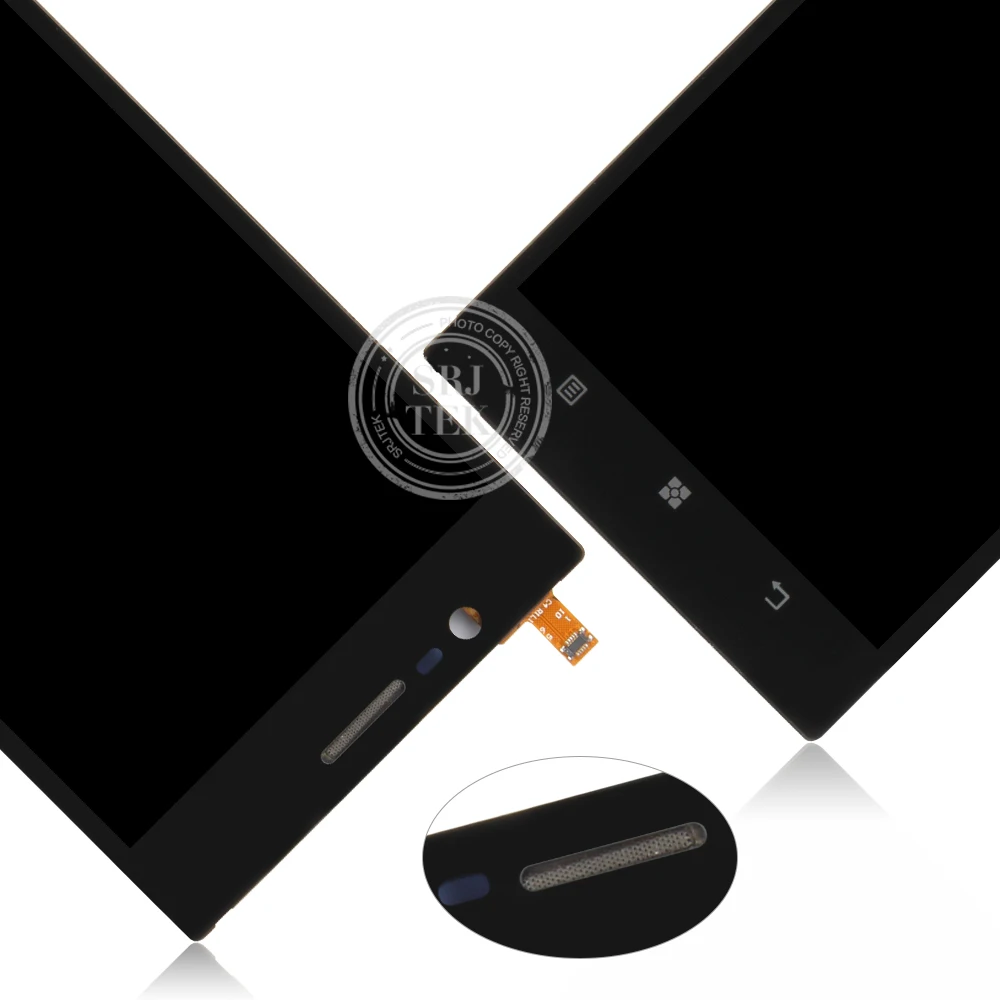 100% протестированный оригинальный 5 ''для LENOVO k900 ЖК дисплей с сенсорным экраном