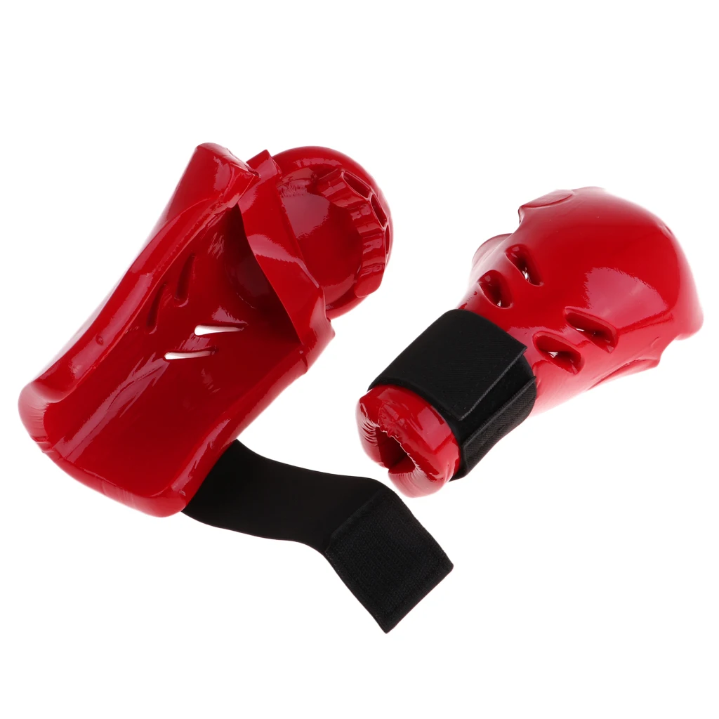 Kids Child Taekwondo Sparring Gloves Karate Kick Boxing Protector Mitts MMA Martial Arts Fighting Grappling Training Hand Guard