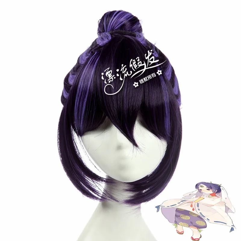 The Cold Minamoto No Yoshitsune Violet Rodgeris Hair Wig Anime