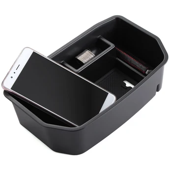 

AndyGo Non-Slip Mat In Central Armrest Container Holder Stowing Box For Toyota Land Cruiser 200 FJ 200 Accessories 2004-2016