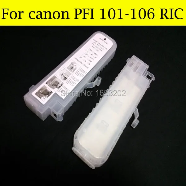 12 шт. многоразовый картридж PFI-106 для Canon IPF6400 IPF6300 IPF6350 IPF6450 IPF6460 принтер