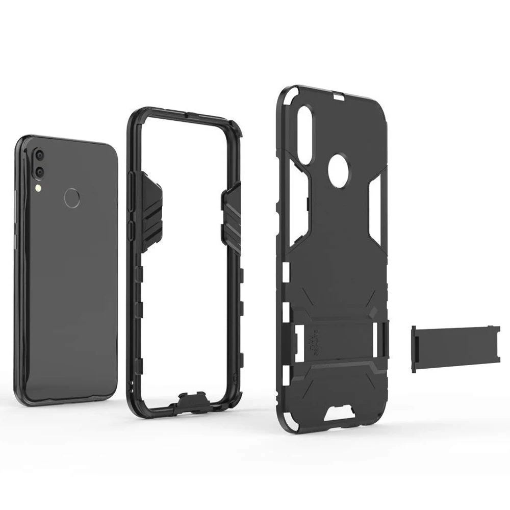 Hsmeilleur-For-Huawei-P20-Lite-Case-Dual-Layer-Hybrid-Armor-TPU-Bumper-PC-Cover-Kickstand-For-Huawei-P20-Pro-Nova-3-Honor-10-8X (2)