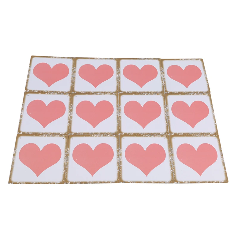 12/15pcs Flags Gold Garlands Birthday Bunting Banners Pennant Baby Shower Wedding Garland Flags Party Decoration Supplies