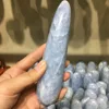 350g celestita natural de cristal de cuarzo masaje varita sanación poderosa ► Foto 3/6