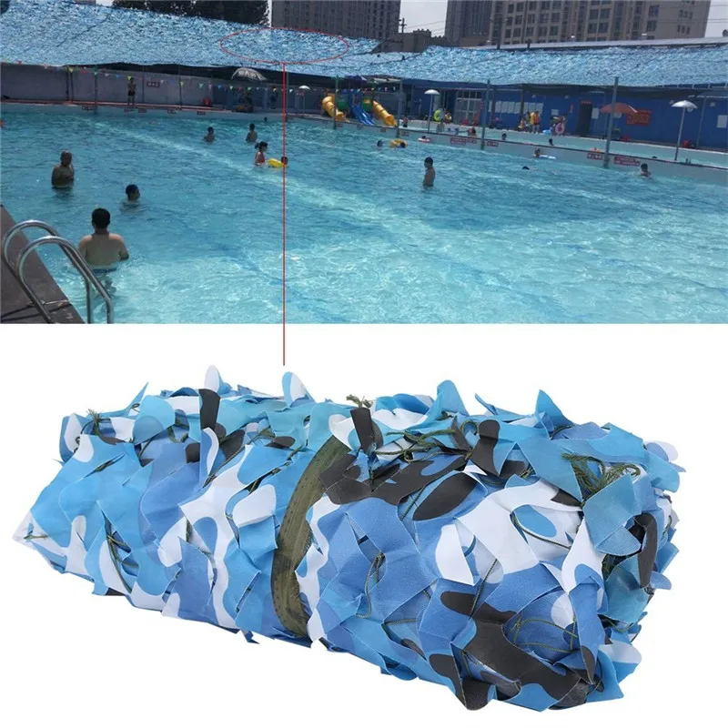 

8*10M Large Area Camouflage Net Hunting Blinds 150D Polyester Sun UV Shading for Bow Slingshot Hunting Camouflage Net Blind Tent