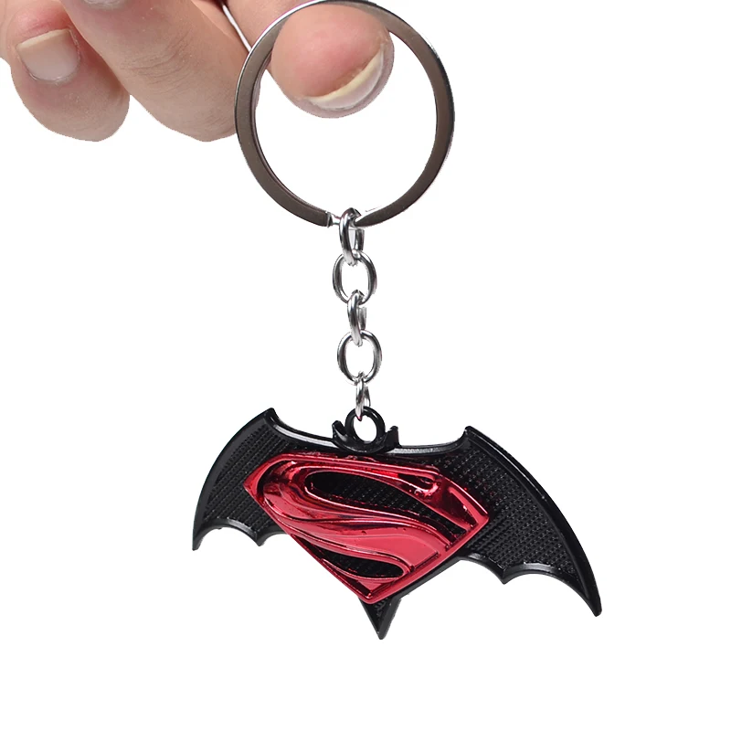 Super Hero Novelty Keyring Batman Captain America Gift Stocking Filler