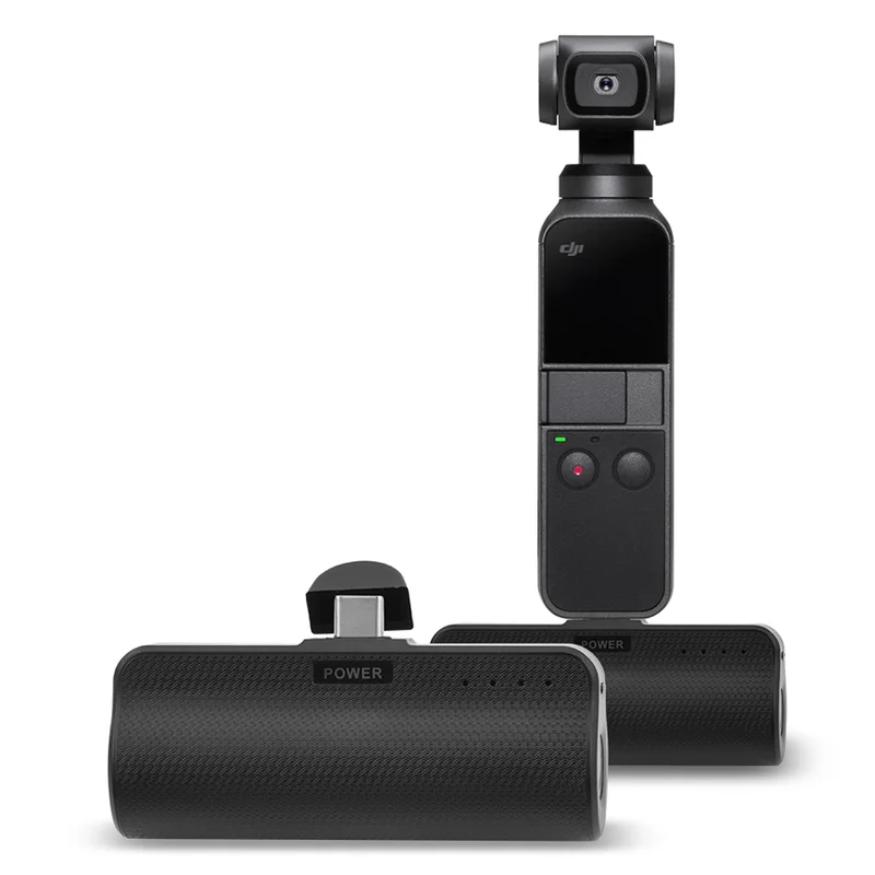 

DJI Osmo Pocket Camera Portable Battery Charger Mobile Power Bank with Type-c Plug 3300 MAh DJI Osmo Pocket Handheld Gimbal