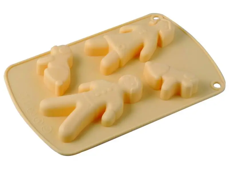 Форма для выпечки REGENT INOX, SILICONE, Прогулка, 21*13*2 см