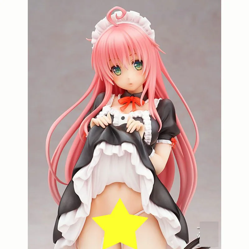 Аниме love Ru Darkness Red Ver.LaLa Satalin горничная вер. ПВХ Фигурки Коллекционная модель