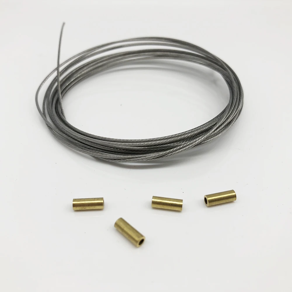 

2 Pieces/bag Steel Wire D1.0x1500mm for RC Nitro Gasoline Engine Airplane Model