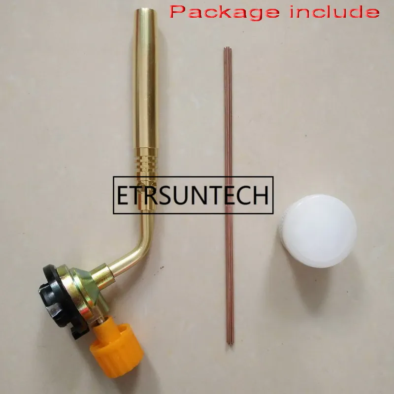 Heating BBQ Full Copper Ignition High Temperature Spray Gun Camping Picnic Fire Lighter Welding Torch Gas Jet Flame Burner Gun