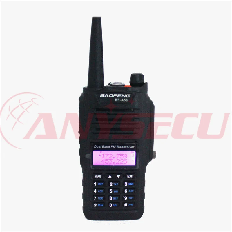 imágenes para Walk talk BF-A58 Prueba de agua walkie talkie Baofeng radio portátil baofeng uv5r uv-5r UV 82 UV82 gt-3 puxing px-777 imágenes para Walk talk BF-A58 Prueba de agua walkie talkie Baofeng radio portátil baofeng uv5r uv-5r UV 82 UV82 gt-3 puxing px-777