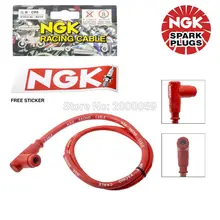 NGK свечи катушки зажигания иридиевая свеча кабель питания один свинец 90 градусов-твердый терминал мотоцикл; питбайк