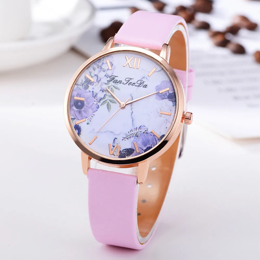Relojes Mujer 2019 кожаные аналоговые кварцевые часы женские спортивные повседневные