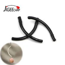 JIGEECARP 50 шт. Карп Рыболовный силиконовый шланг для бассейна фитинг 33 мм крюк Выравнивающий Резиновый рукав трубка рыболовные снасти аксессуары