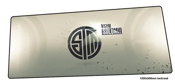 

Team Solo Mid mouse pad gamer High quality 120x50cm notbook mouse mat gaming mousepad big pad mouse PC desk padmouse
