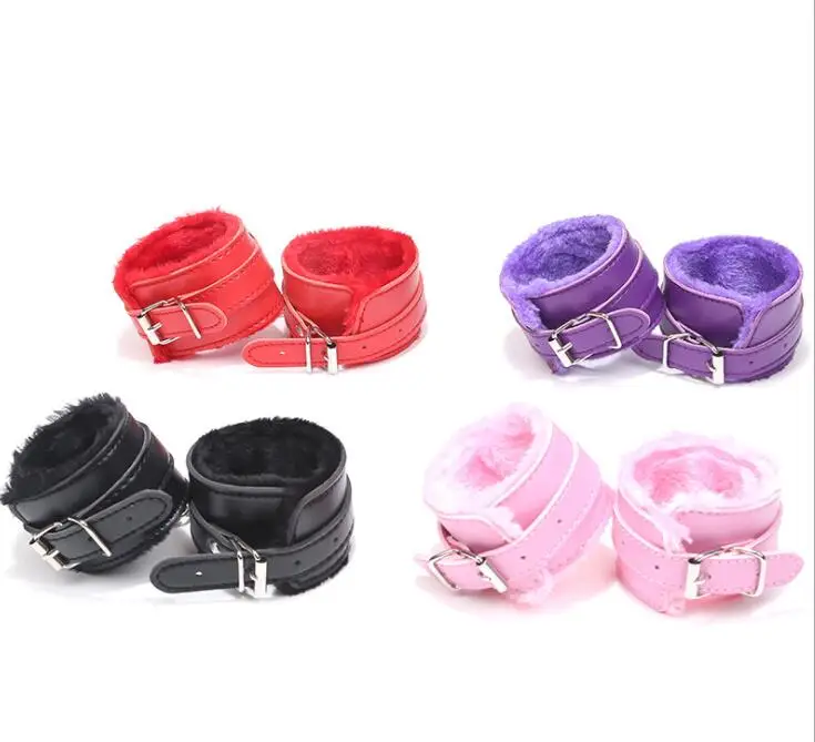 4 цвета, секс-игрушки для женщин Slave кожаные наручники для секса Эротические Аксессуары Нижнее белье фетиш бдсм-бондаж