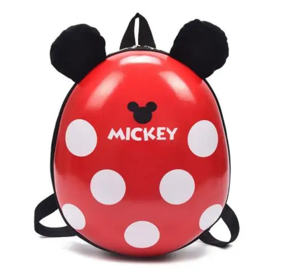 

HOT Mickey School Bag Children Boys Backpacks Kindergarten Minnie backpack for girls Kid Cartoon School Bag for Kids