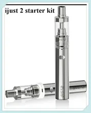 100% original Eleaf iJust Starter Kit 2 cuenta con la batería incorporada de 2600 mAh material de acero inoxidable para el envío libre