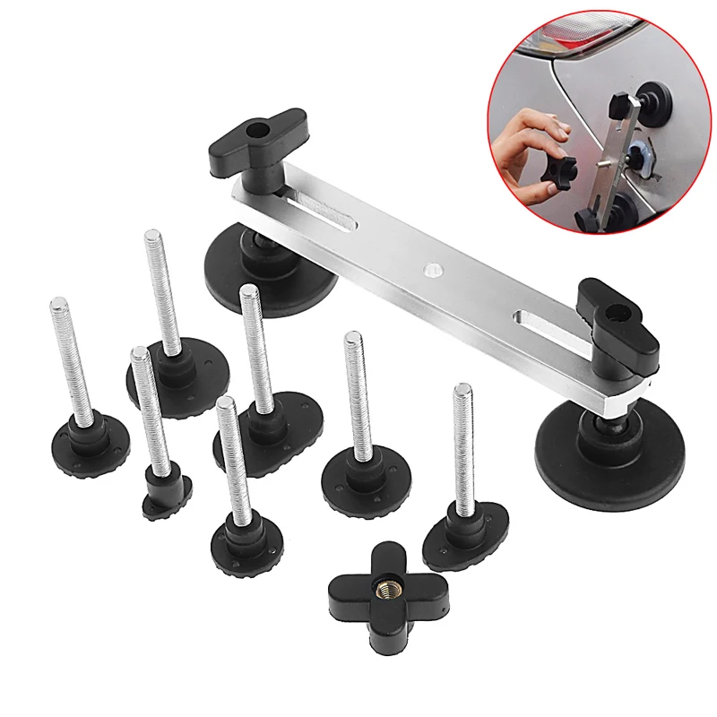 

Stainless Steel Paintless Bridge Puller Car Body Dent Paintless Dent Repair Tool Garage Equipment Tools Repair Tools Kits