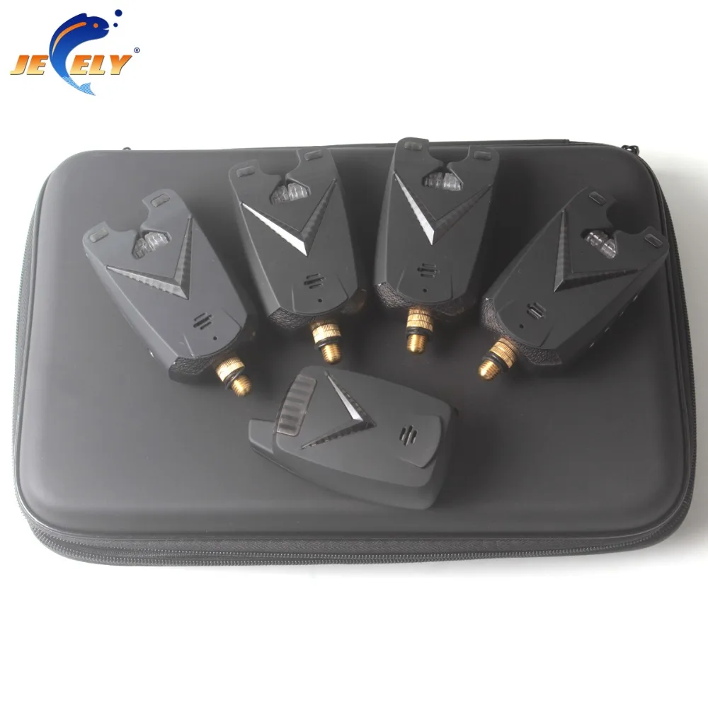  Jeely JY68-4 Fishing bite alarm wireless fishing bite alarm set 8 LED for carp fishing alarm set (4 - 32946266703