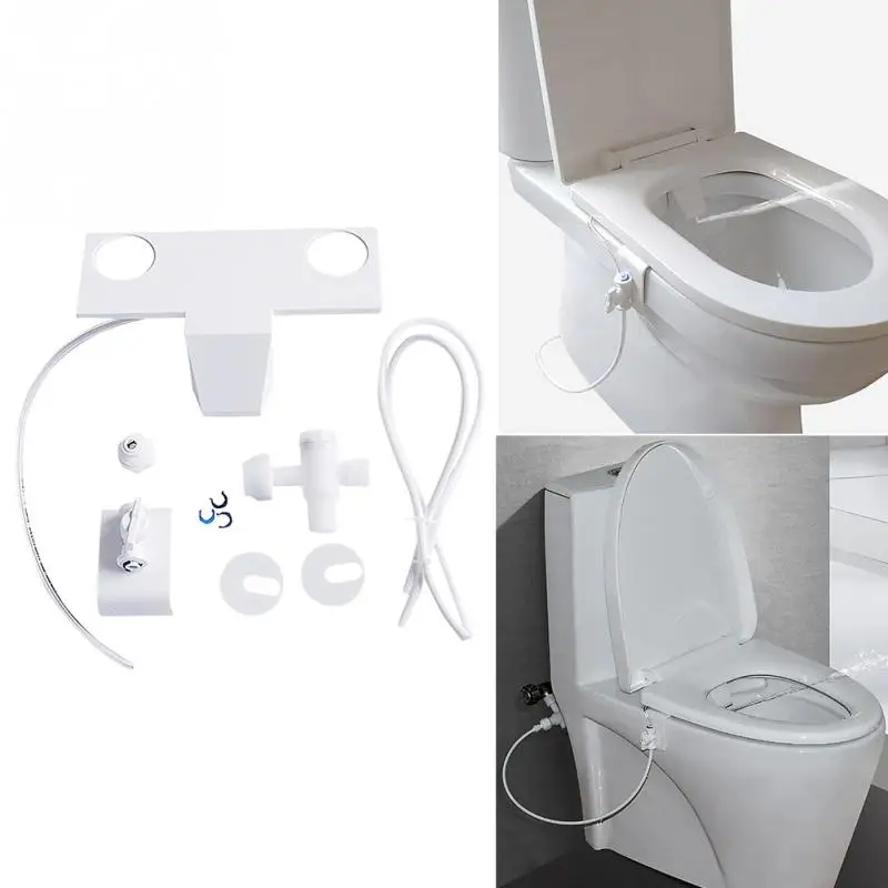 

Flushing Sanitary Device Bidet Water Spray Seat Bathroom Toilet Sprayer Nozzle Attachment Bidet Part Cleaning Adsorption
