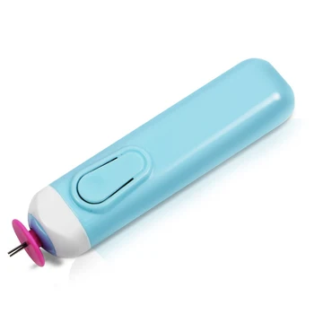 

Kids Electric Paper Quilling Pen Paper Rolling Pen Quilling Slotted Tool for DIY Handmade Origami Paper Craft Toy Random Color