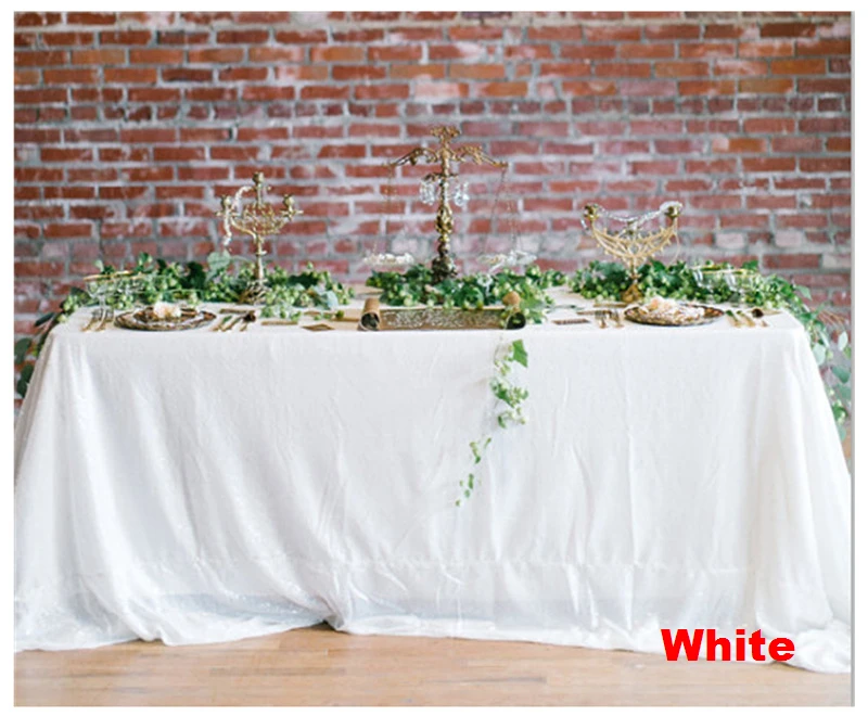 B · Y سماط 90x132in الترتر سماط مستطيلة المطرزة الترتر الجدول غطاء Whitefor الزفاف حزب زينة عيد الميلاد-63 B · Y سماط 90x132in الترتر سماط مستطيلة المطرزة الترتر الجدول غطاء Whitefor الزفاف حزب زينة عيد الميلاد-63