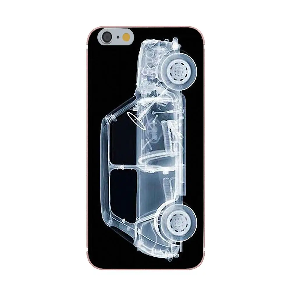 Oedmeb мягкий чехол для телефона Apple iPhone 4 4S 5 5C 5S SE 6 6S 7 8 Plus X для Mini Cooper style