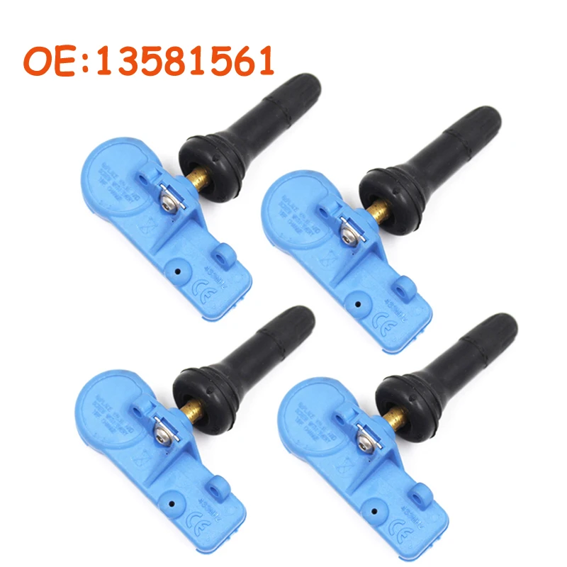 

4 PCS 13581561 22853740 For Opel /Mokka /Antara /GMC/Chevy /Cadillac /Buick TPMS Tire Pressure Sensor Monitor 433MHZ