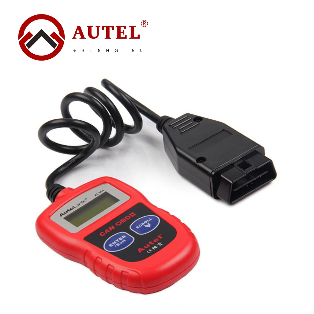 Autel Autolink Al301 Obdii Obd2 Can Auto Diagnostic Scan Code Reader Auto Link Al 301 Update Official Website Website Small Website Gpswebsite Fit Aliexpress