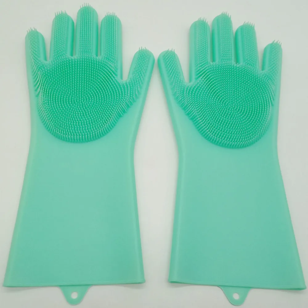 High Quality (2 Pieces) a Pair Fishing Rubber Silicone Gloves Women