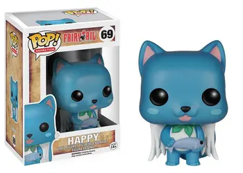 

Funko pop Official Anime: Fairy Tail - Happy Vinyl Action Figure Collectible Model Toy with Original Box