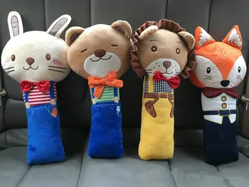 

Cartoon Animals Beautiful and Comfortable Children's Car Seat Belts Shoulder Strap Braces Baby Pacify Pillow.
