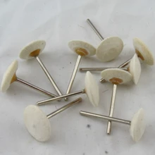 100 шт./партия, gh089 смонтированный фетровый диск-плоский, серебряный роторный инструмент мини полировочное колесо с ручкой, goldsmith инструмент