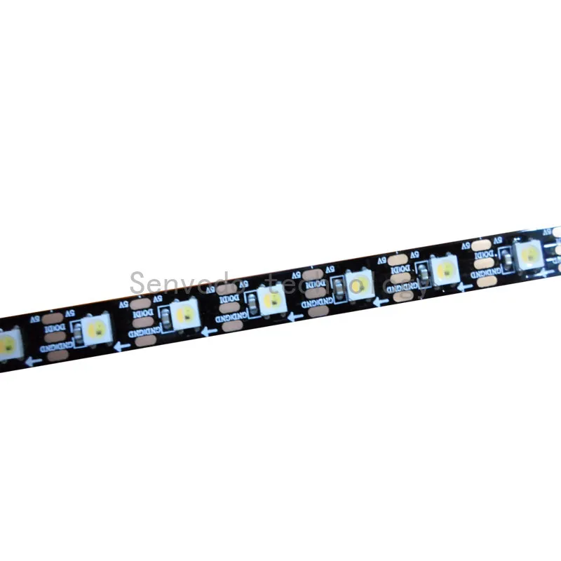 20x адресуемых sk6812 5050 wwa (теплый белый/холодный белый/желтый) 3 в 1 LED 30/60/72/144led/M 5 м/roll Экспресс Бесплатная доставка